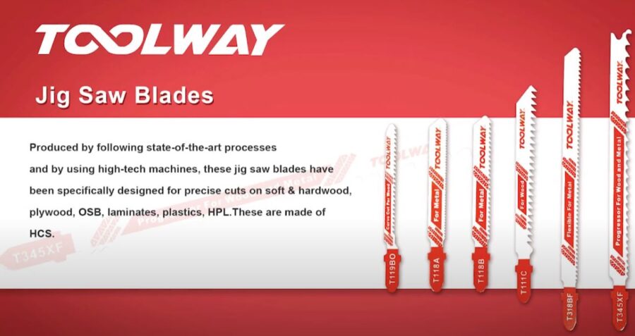 Check Out Toolway’s Professional Jigsaw Blade Range