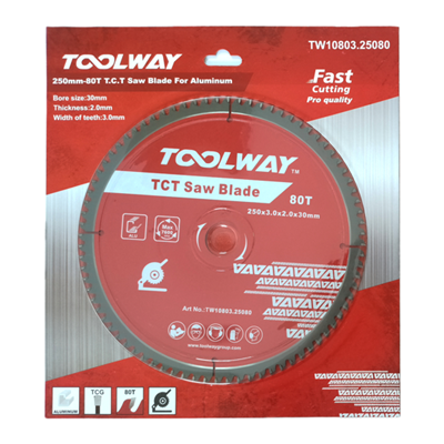 Toolway 215x60T TCT Blade for Aluminum