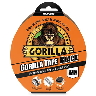 Gorilla Tape – Black 32m