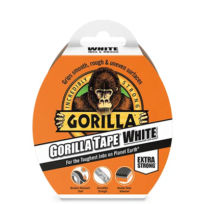 Gorilla Tape – White 27m