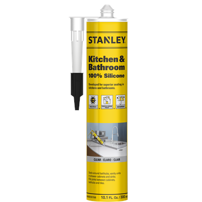 Stanley Bathroom Silicone Clear