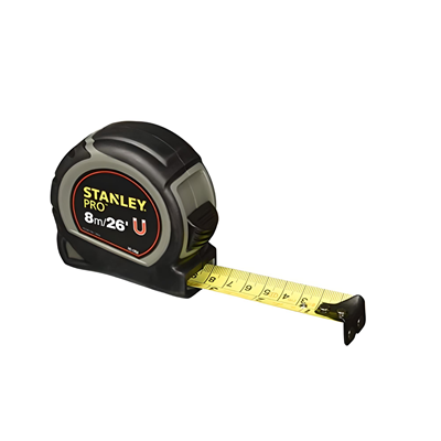 Stanley 8m/26ft Pro Measuring Tape 