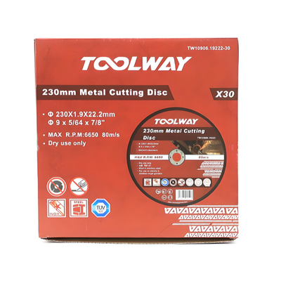 Toolway 230 x 1.9mm Metal Cutting Disc 