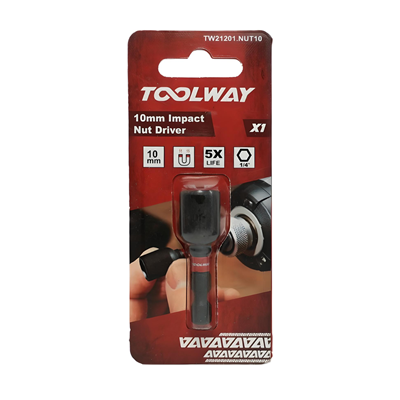 Toolway 10mm Impact Nut Driver