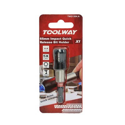 Toolway 65mm Impact Quick Release Bit Holder