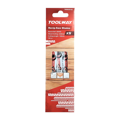 Toolway S644D 152mm Wood Reciprocating Saw Blade 
